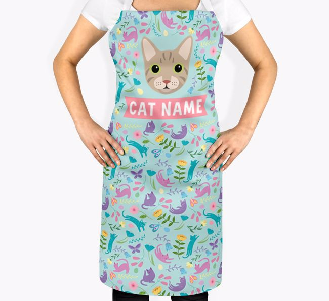 Spring Kitten: Personalized {breedShortName} Apron